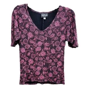 Bling Glittery Stretch Top